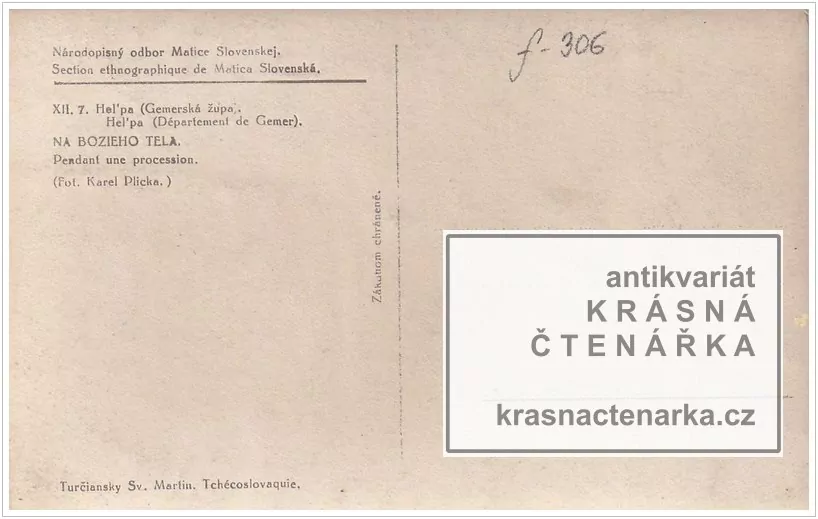 KROJE (Na Božieho tela, Gemerská župa)