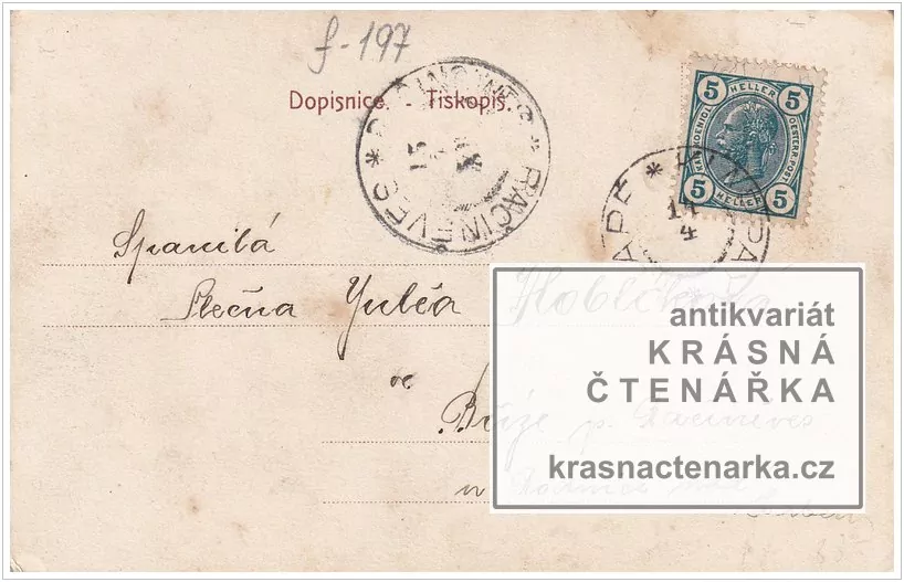 Přání VELIKONOČNÍ (Ústřední Matice školská)