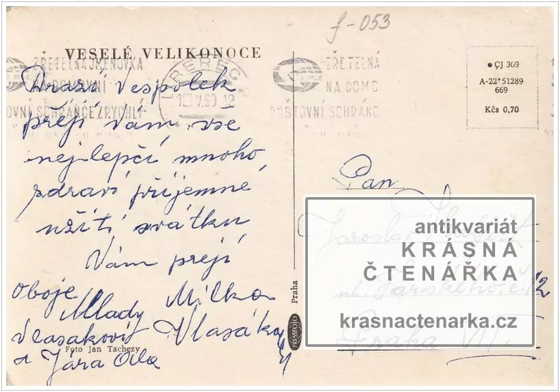 Přání VELIKONOČNÍ s kuřátkem