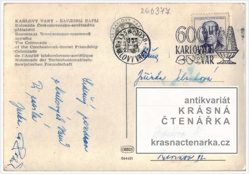 KARLOVY VARY (Kolonáda československo-sovětského přátelství)