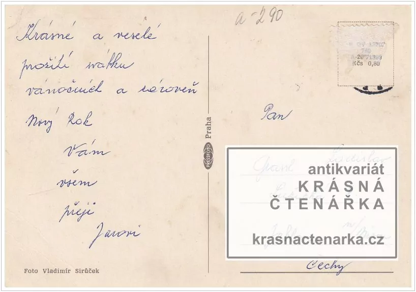 Přání VÁNOČNÍ či NOVOROČNÍ