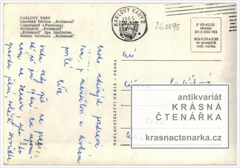 KARLOVY VARY (jelen u Parkhotelu Richmond)