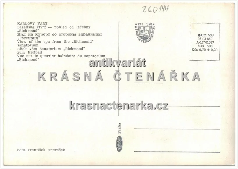 KARLOVY VARY (jelen u Parkhotelu Richmond)