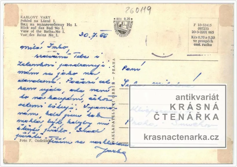 KARLOVY VARY (Císařské lázně, tj. Lázně I)