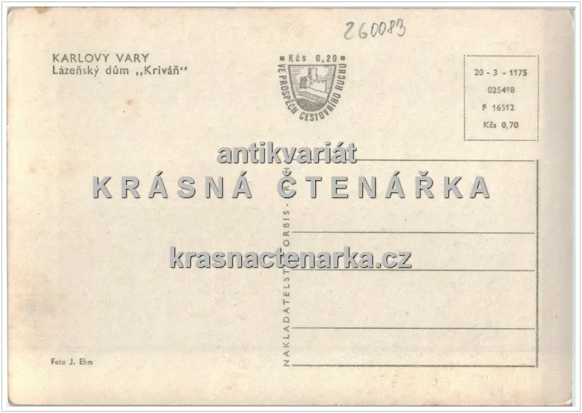KARLOVY VARY (lázeňský dům Kriváň)