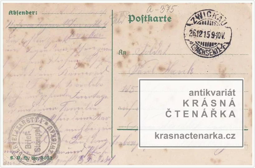 Přání VÁNOČNÍ či NOVOROČNÍ vlastenecké