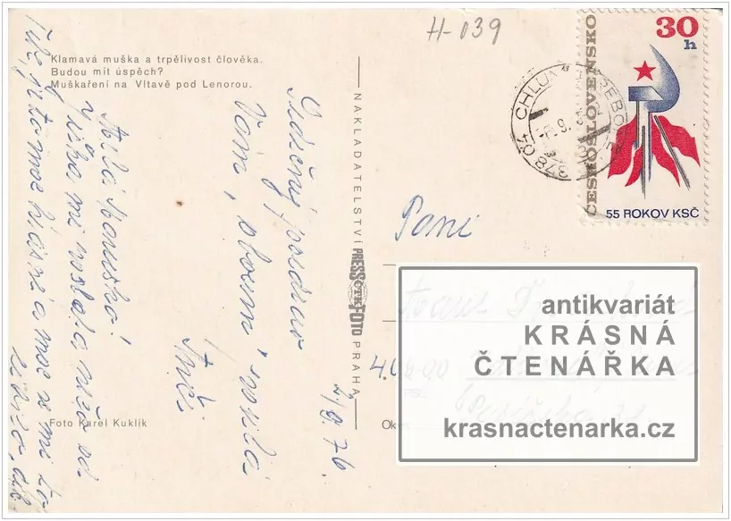 MUŠKAŘENÍ na Vltavě pod Lenorou