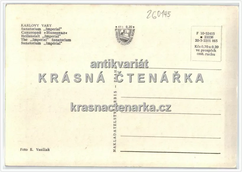 KARLOVY VARY (sanatorium Imperial)