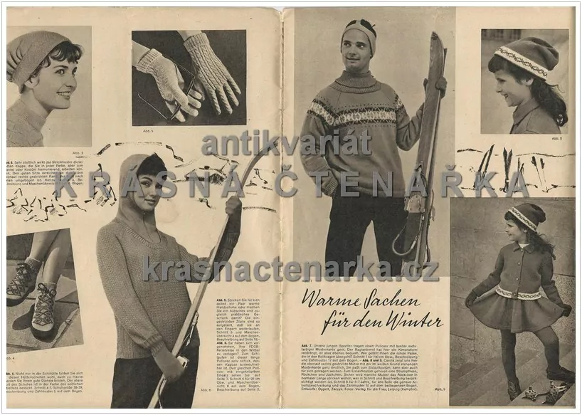 AUS GARN UND WOLLE, Handarbeitsmodelle ... Heft 37, 1958