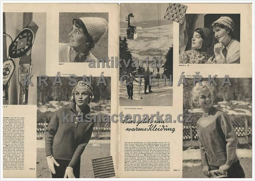 AUS GARN UND WOLLE, Handarbeitsmodelle ... Heft 41, 1959