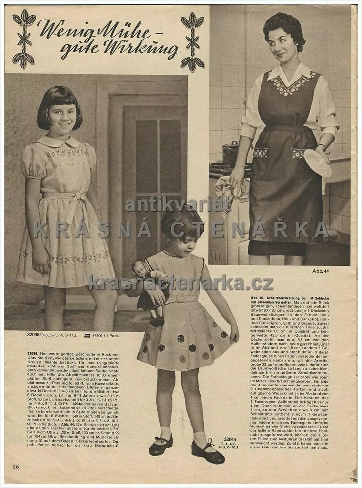 AUS GARN UND WOLLE, Handarbeitsmodelle ... Heft 39, 1959