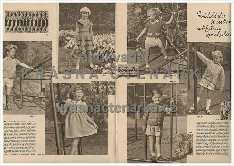 AUS GARN UND WOLLE, Handarbeitsmodelle ... Heft 38, 1959