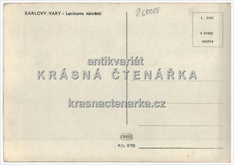 KARLOVY VARY (Leninovo náměstí)