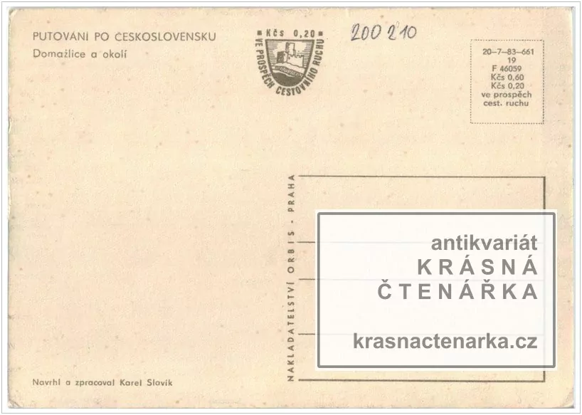 DOMAŽLICE a okolí (mapa)