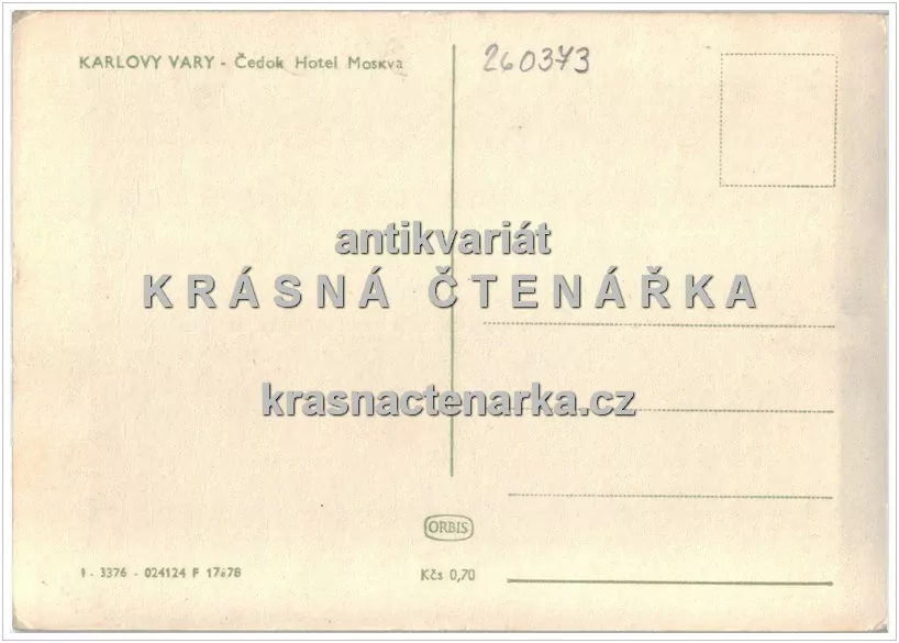 KARLOVY VARY (Grandhotel Moskva)