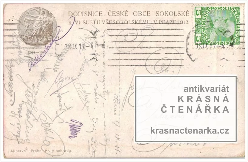 VI. SLET VŠESOKOLSKÝ V PRAZE 1912 (il. Horník Fr.)