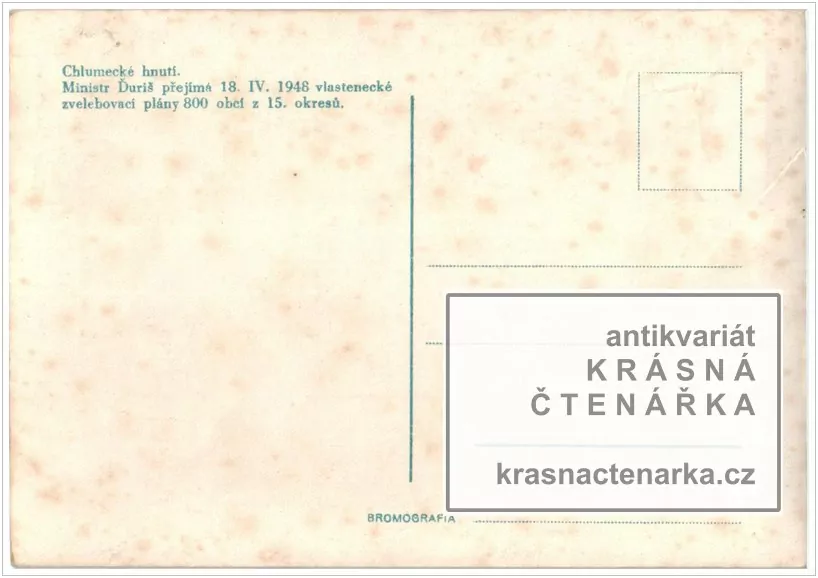 CHLUMECKÉ HNUTÍ, Ministr Ďuriš 1948