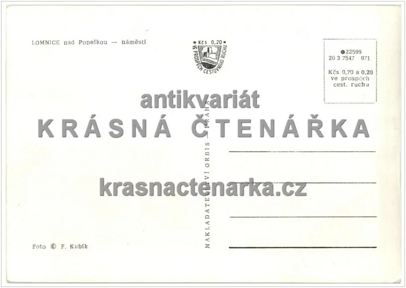 LOMNICE NAD POPELKOU (náměstí, hotel Praha, Šlechtův Hrubý dům)