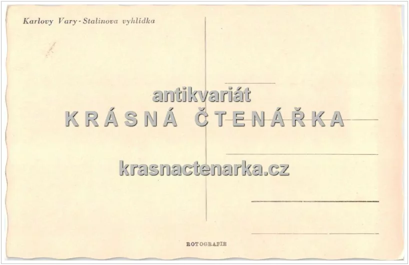 KARLOVY VARY (Stalinova rozhledna)