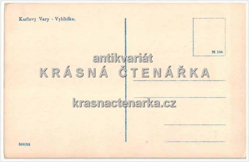 KARLOVY VARY (Stifterova rozhledna)