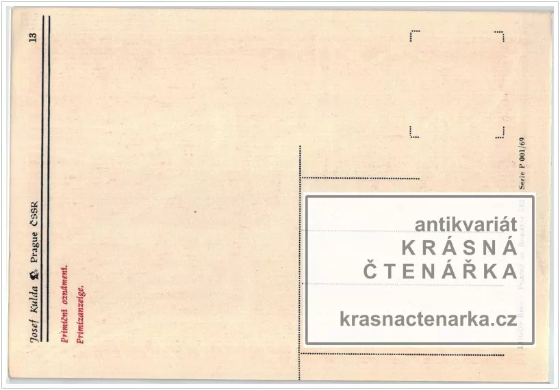 PRIMIČNÍ OZNÁMENÍ (il. Kulda Josef)