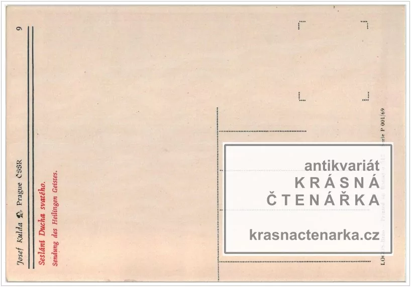 SESLÁNÍ DUCHA SVATÉHO (il. Kulda Josef)