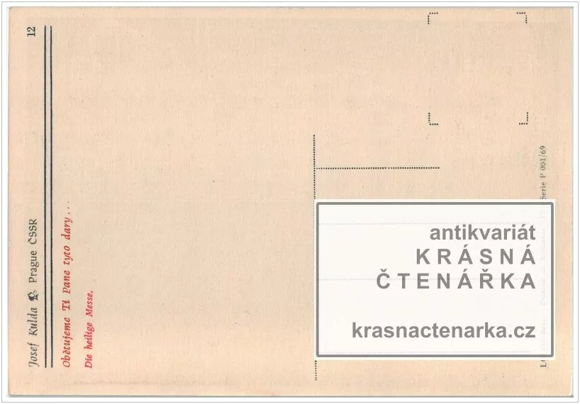 OBĚTUJEME TI PANE ... (il. Kulda Josef)