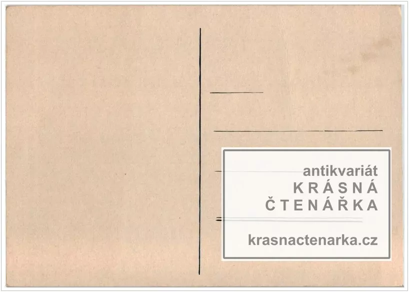 RUČNĚ MALOVANÁ pohlednice