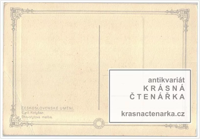 ILUSTROVANÁ pohlednice (il. Kotyšan Cyril)