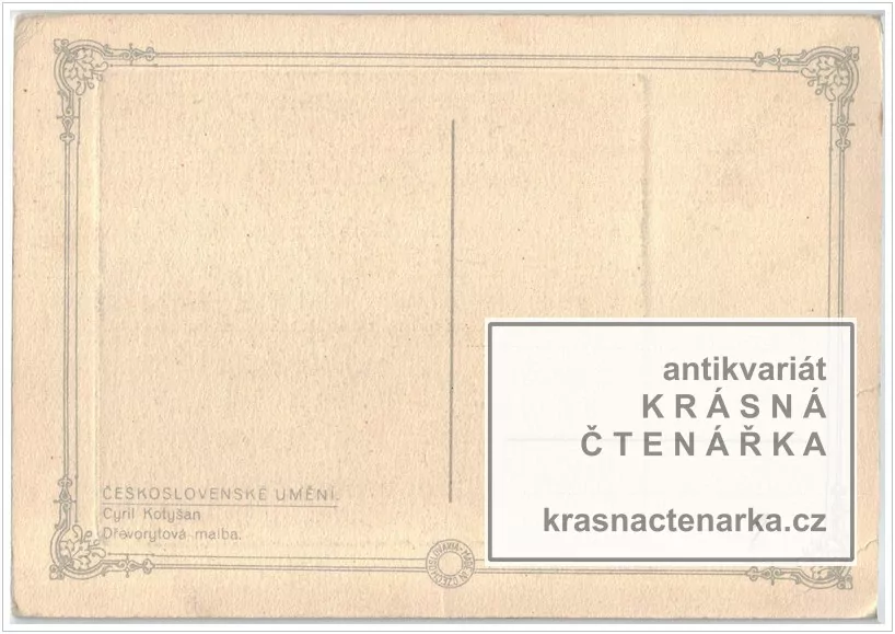 ILUSTROVANÁ pohlednice (il. Kotyšan Cyril)