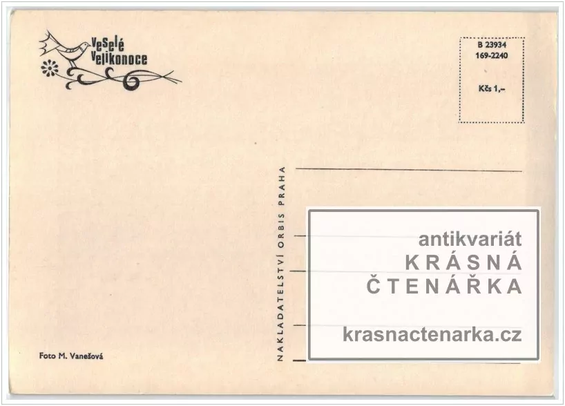 Velikonoční PANENKA v kroji