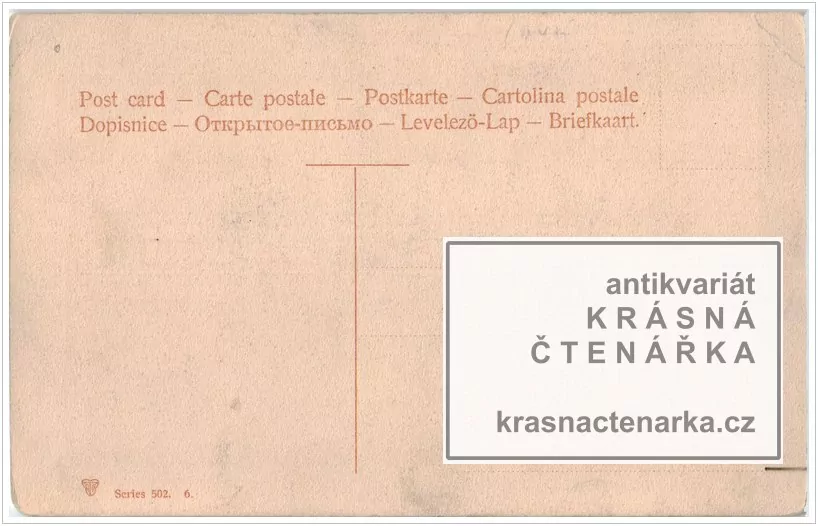 RUČNĚ MALOVANÁ pohlednice