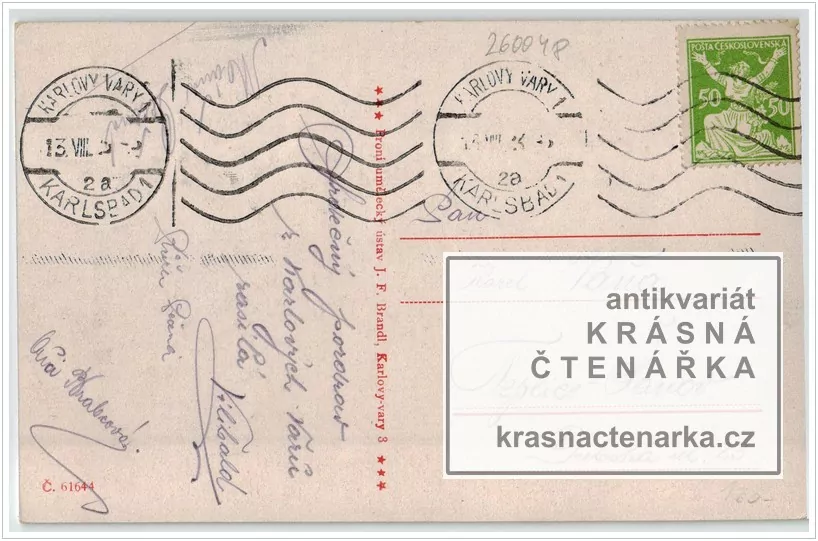 KARLOVY VARY (Lázeňský dům, tj. Lázně III)