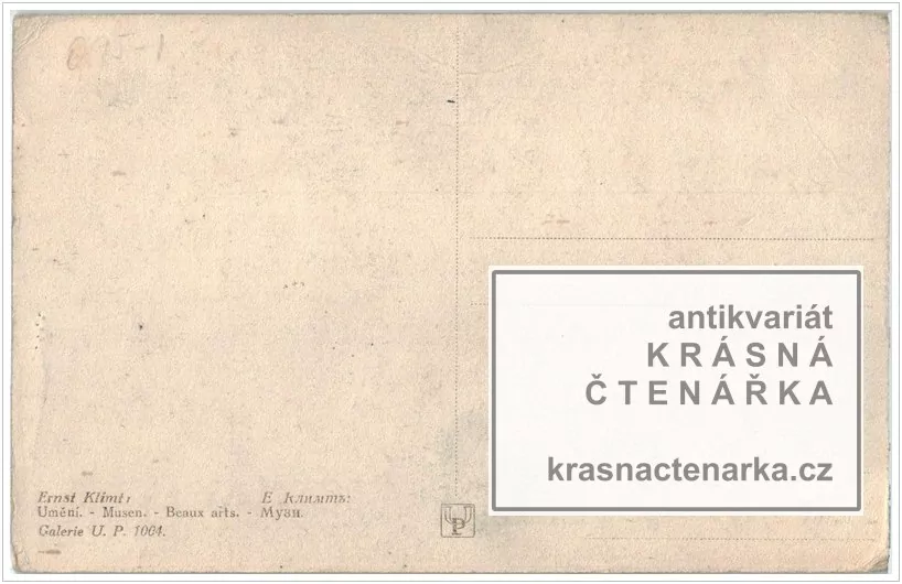 UMĚLECKÁ POHLEDNICE (il. Klimt Ernst)