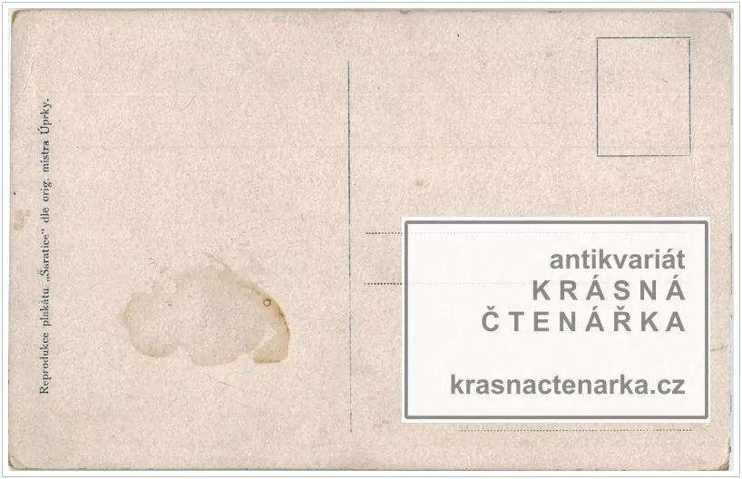 Reprodukce plakátu Šaratice (il. Úprka Joža)