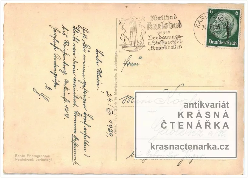 KARLOVY VARY (Tržní kolonáda se Zámeckou věží)