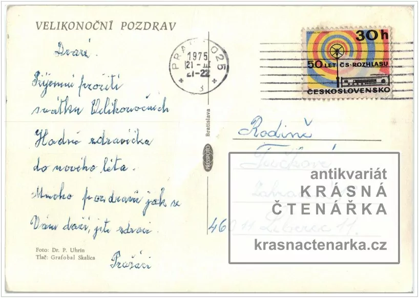 KROJE a přání VELIKONOČNÍ 