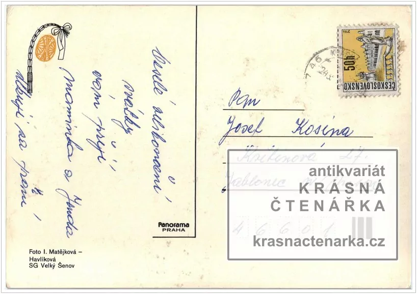 KROJE a přání VELIKONOČNÍ 