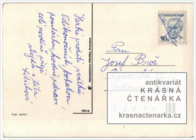 DĚTI v kroji na velikonočním přání