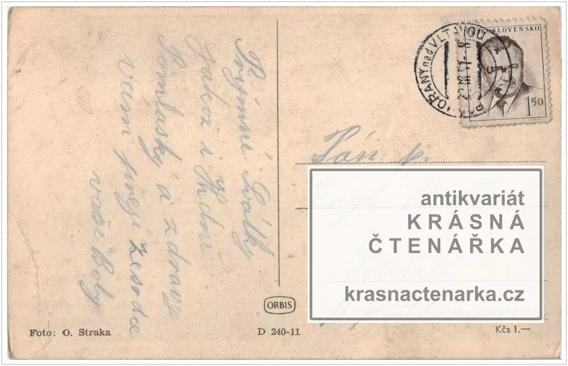 DÁMY v kroji na velikonočním přání