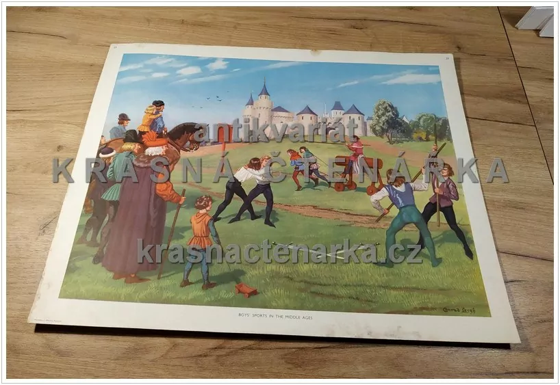 Macmillan's History Pictures: BOYS' SPORTS IN THE MIDDLE AGES