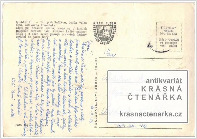 VELKÁ ÚPA (Pension Pomněnka, býv. zotavovna)