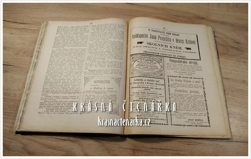 VĚSTNÍK a HLASATEL HOSPODÁŘSKÉHO SPOLKU v okolí Hradce králové