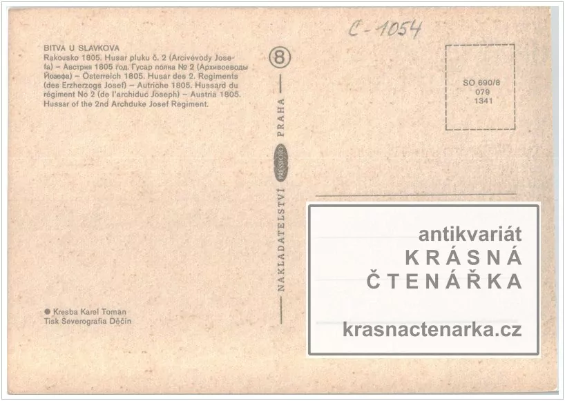 VOJENSKÁ, Bitva u Slavkova, Husar pluku č. 2