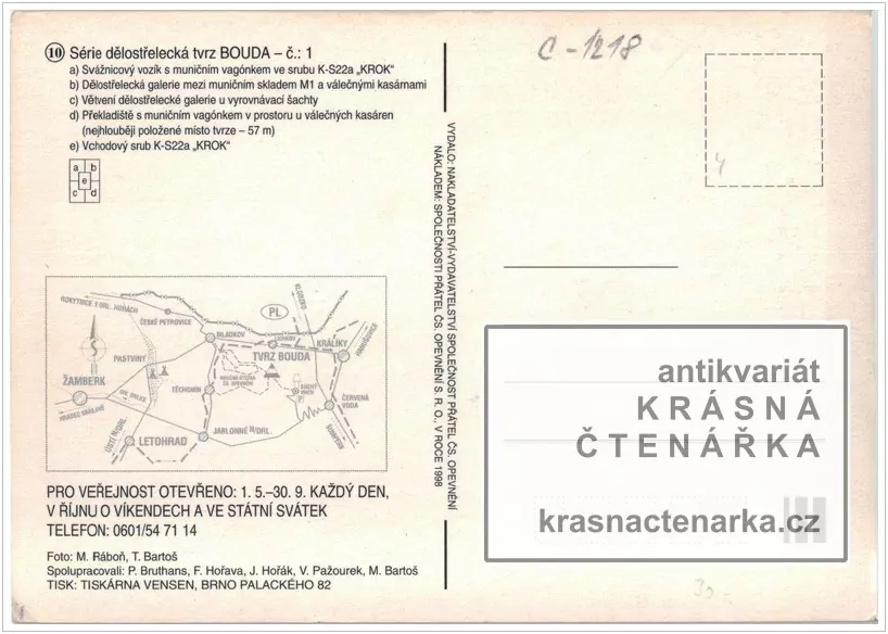 Dělostřelecká tvrz BOUDA