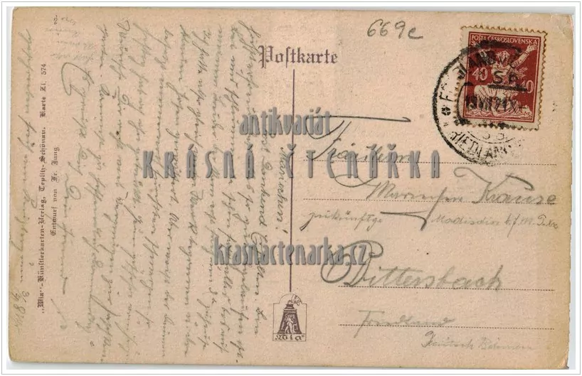 SPOLEK NĚMCŮ V ČECHÁCH, Nakladatelství Via-Verlag (Jung-Ilsenheim Franz Xaver)