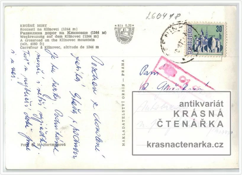 rozhledna KLÍNOVEC (rozcestník)