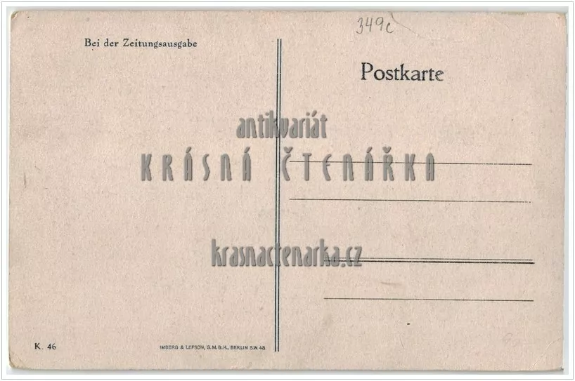 VOJENSKÁ, Bei der Zeitungsausgabe