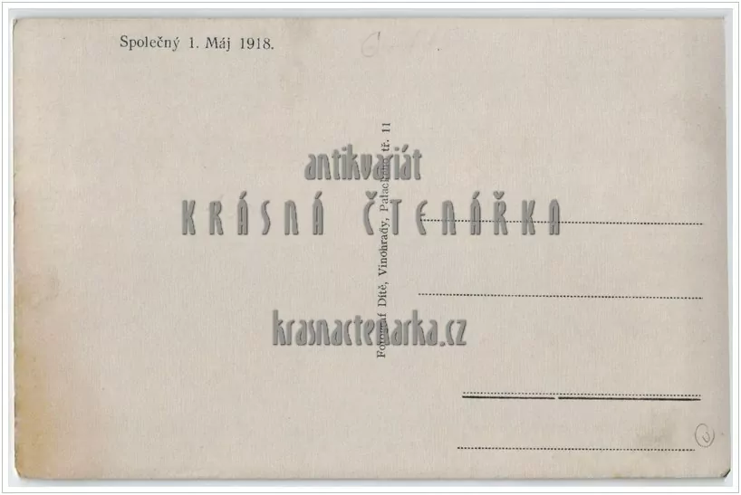 PRAHA, Společný 1. máj 1918