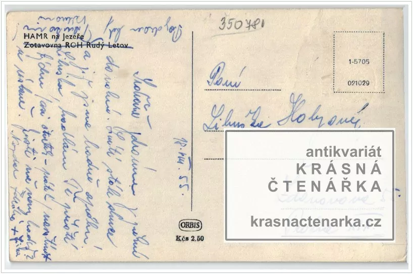 HAMR NA JEZEŘE, Hotel Pacifik, dříve zotavovna ROH Rudý Letov